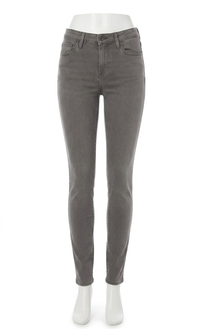 NEW AG JEANS luscious stretch sateen cigarette leg jean in smoke